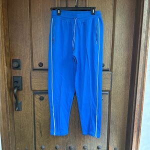 Free People Men’s Blue Sweat Pants with elastic Waistband. size S
